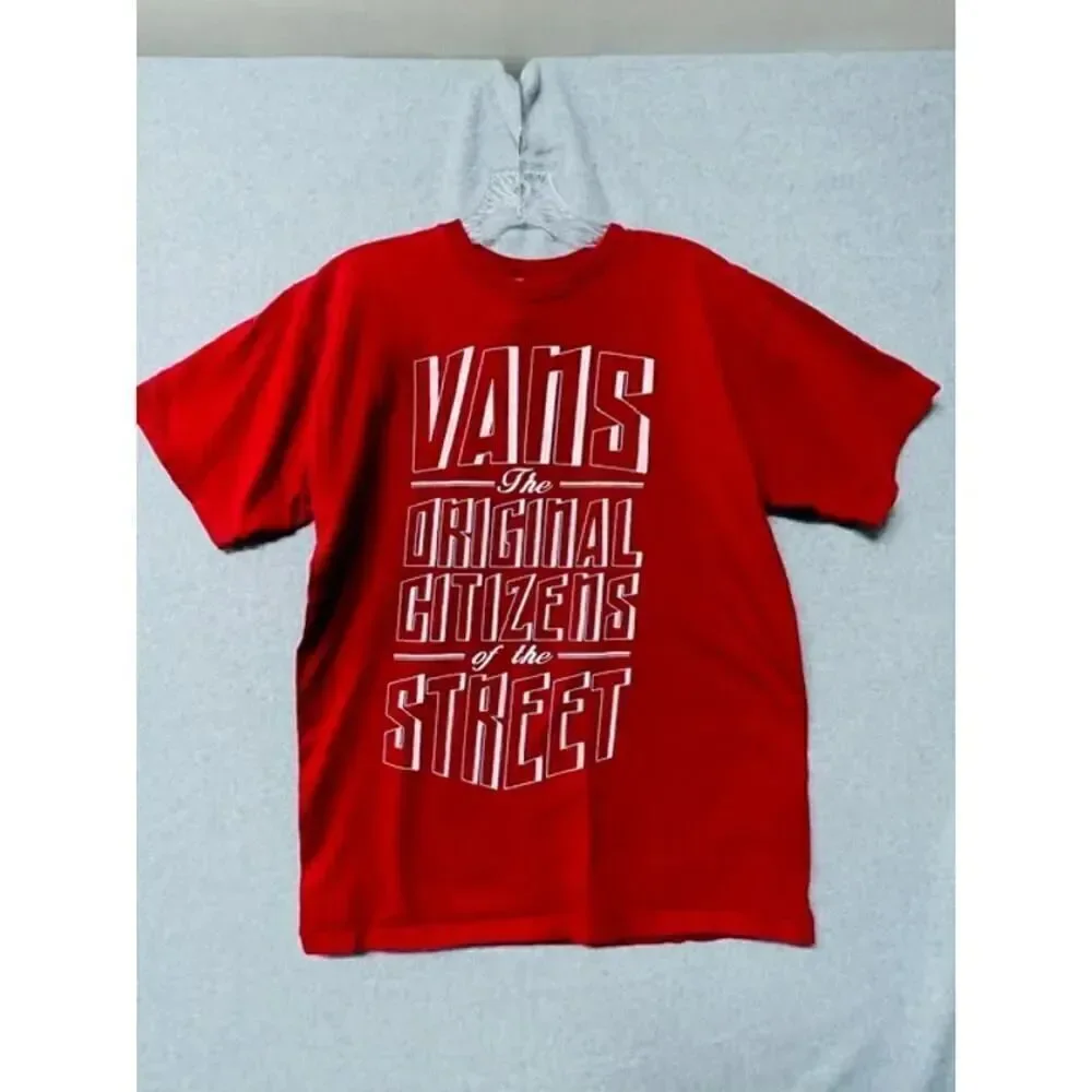 Red Van's T-Shirt The Official Citizens of the Street M